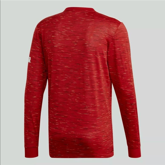 NWT Men’s Adidas Manchester United Home 20-21 Soccer/ Football Jersey Sz XL - Picture 2 of 7